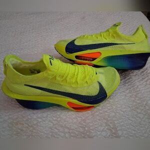 Nike ZoomX Alphafly Next%3 Volt Concord Fast Pack Womens Running Size 9 Sneakers